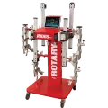 Rotary R1065 advanced 3D tire alignment machine system with mobile cart and high-resolution screen for precision alignment