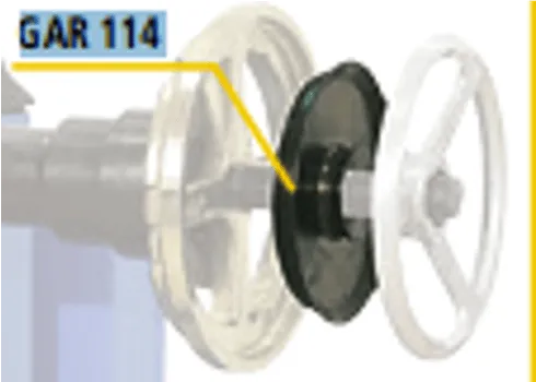 Rotary® Cones | GAR114 Rotary Cones GAR114, a set of two cones (Ø 7.9" - 8.7" - 11"), compatible with R544 and R540 balancers for heavy-duty vehicle alignment.
