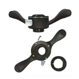 Rotary Large Quick-Nut Replacement GAR345 for GAR101, compatible with R180, R155, and R138 tire changers, durable and efficient mounting solution
