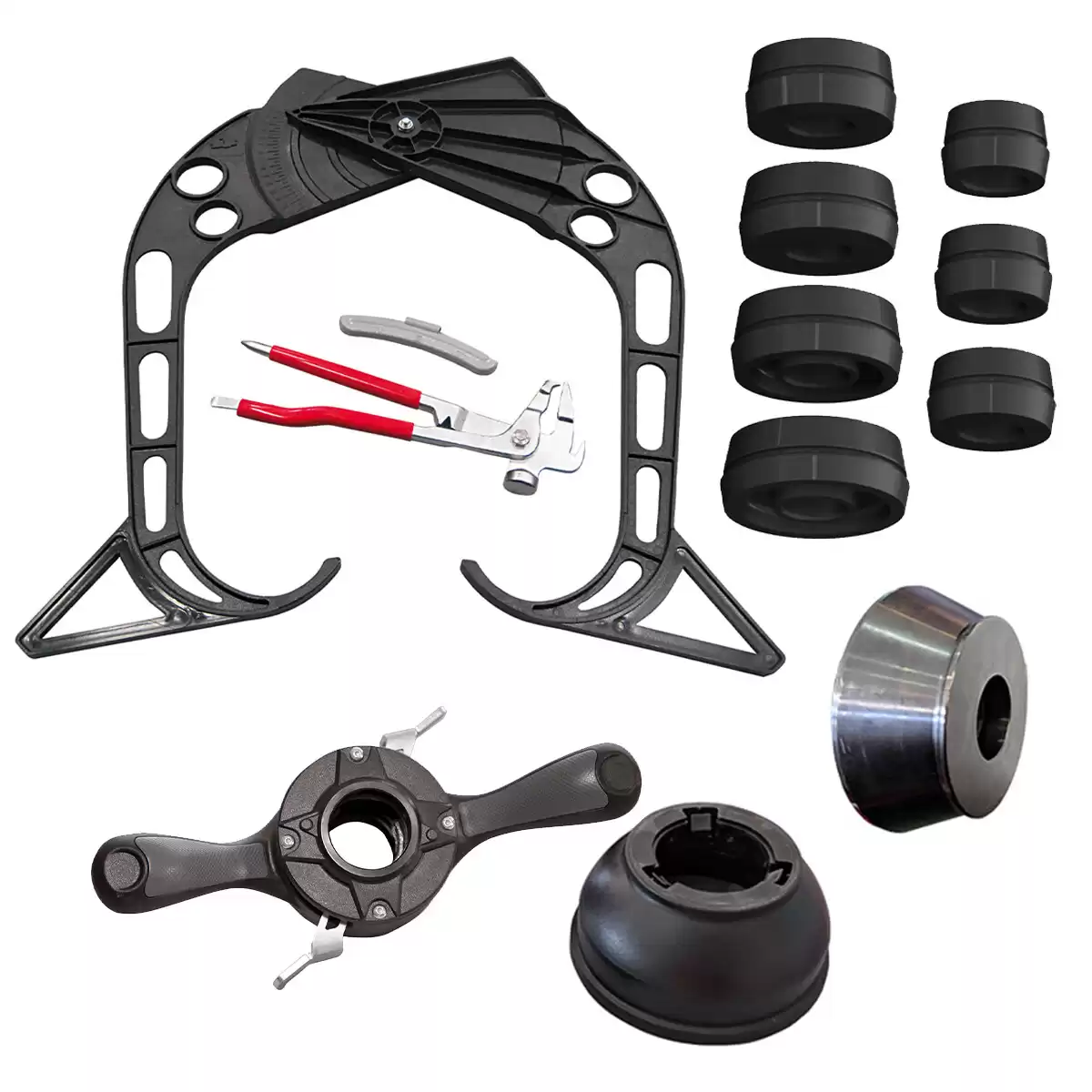 Accessory kit included with the Rotary Wheel Balancer R180 Shop 2D
