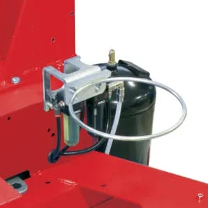 Air filter and lubricator included.