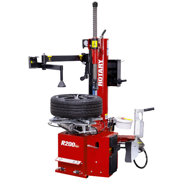 Rotary® R200 | High Volume Swing Arm Pro Tire Changer Rotary R200 professional tire changer for auto and light truck wheel service