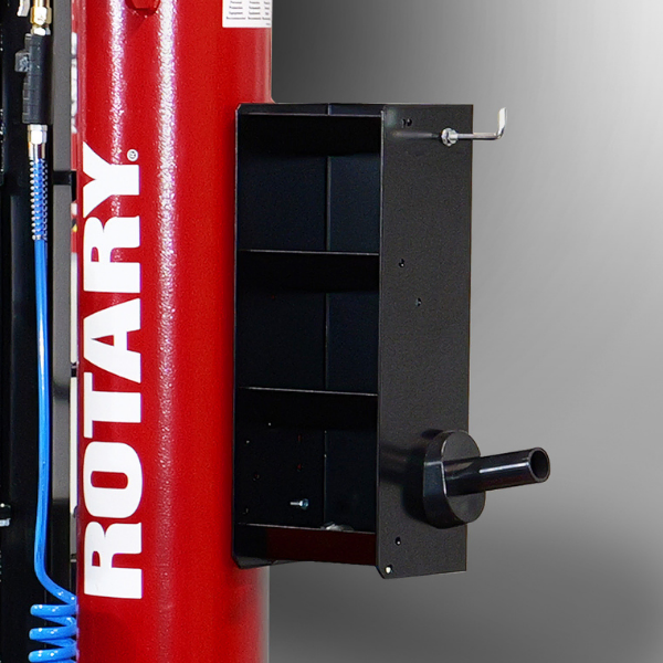 Rotary® R200 | High Volume Swing Arm Pro Tire Changer Rotary R200 professional tire changer with column mounted storage cabinet for shop tools