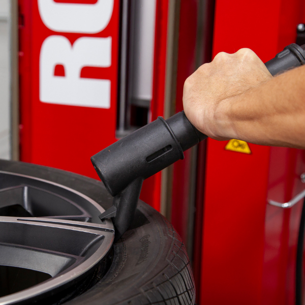 Rotary® R200 | High Volume Swing Arm Pro Tire Changer Rotary R200 professional tire changer with tabletop air blast inflation for faster bead seating