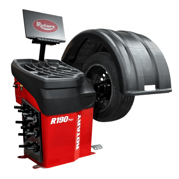 diagnostic wheel balancer compared with a standard wheel balancer
