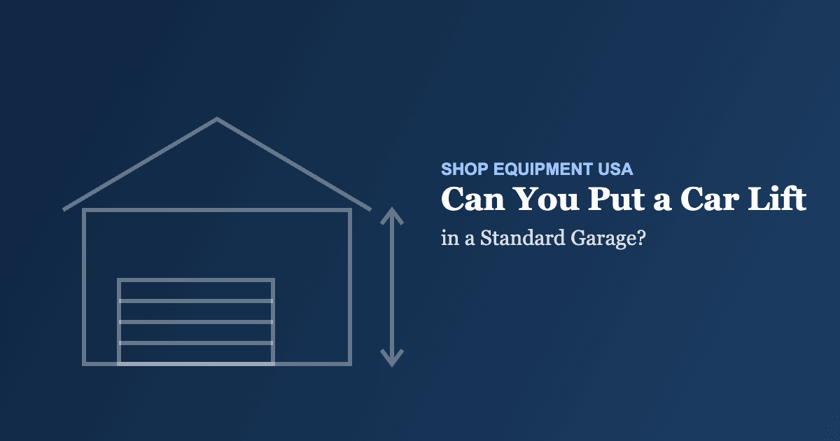 Can You Put a Car Lift in a Standard Garage? can you put a car lift in a standard garage diagram