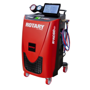 Rotary R3AC60 air conditioning service machine with digital display for R1234yf refrigerant and high-efficiency recovery system