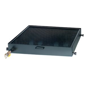 Rotary Lift FC5968BK SM30 rolling drain pan 30 gallon low-profile oil drain pan with splash guard