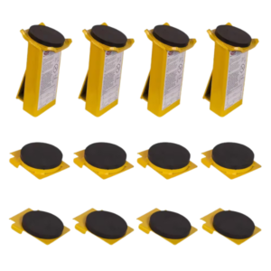 Rotary Flip Up Adapter Kit FJ6100BK with 12 height adapters and organizer rack