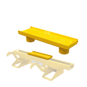 Rotary Lift wide center adapter M120651YL mobile column lift accessory for wider frame contact used with M140168YL kit only