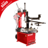 Rotary R145DR tilt-back high-performance tire changer with $500 limited-time rebate offer highlighted in red corner banner.