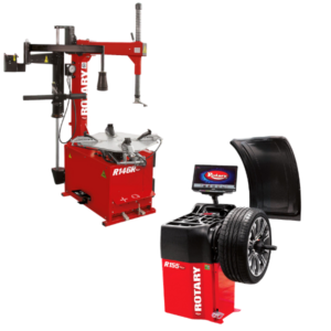 tire changer and balancer combo