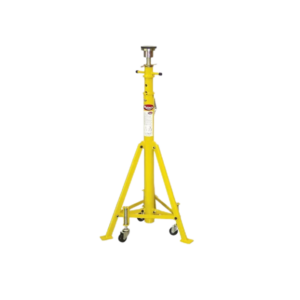 Rotary Lift RS2052SYYL 20,000 lb screw-type adjustable maintenance jack stand 34.3 to 55.5 inches with spring-loaded casters