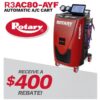 Rotary R3AC80-AYF Automatic A/C Cart with a $400 rebate offer