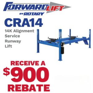 Forward Lift by Rotary CRA14 14K Alignment Service Runway Lift with a $900 rebate offer