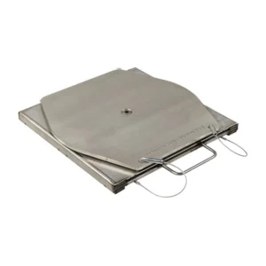 Rotary Stainless Steel Turning Radius Gauge S130205 for precision automotive alignment, 4,500 lbs. capacity, single unit, stainless steel construction.