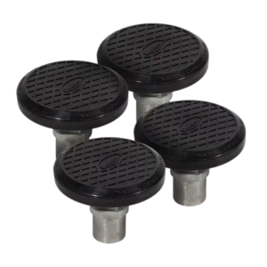 Rotary Round Adapters T100272 polymer TRIO arm pads with rubber top surface